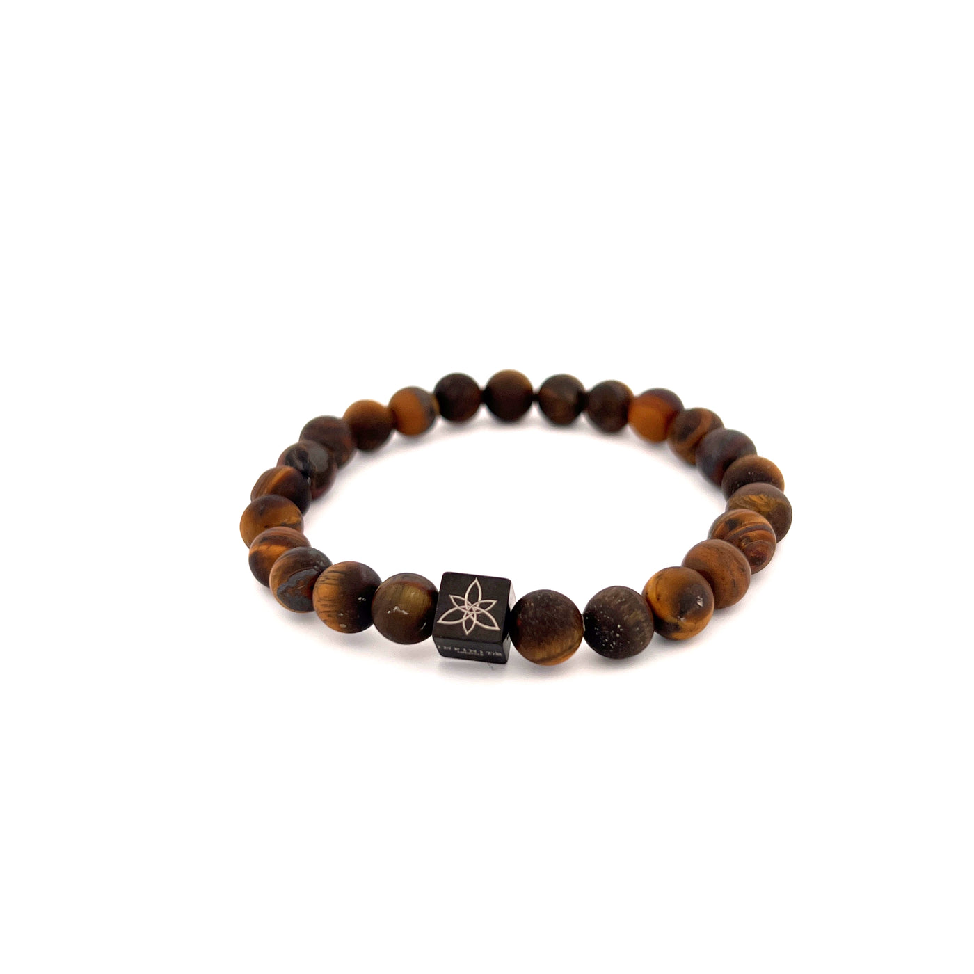 Brown tiger eye bracelet [8 mm]