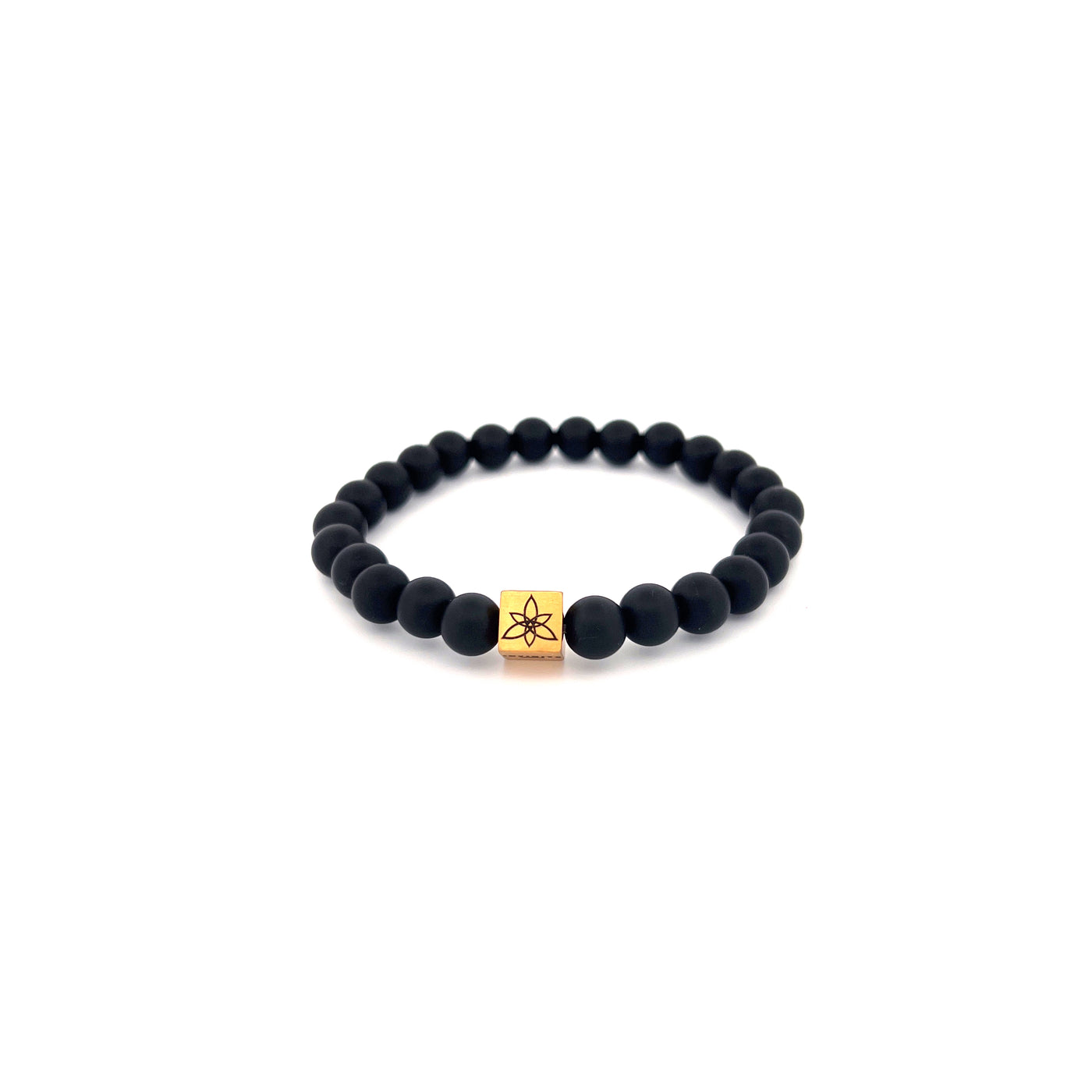 Black Onyx bracelet [8 mm]