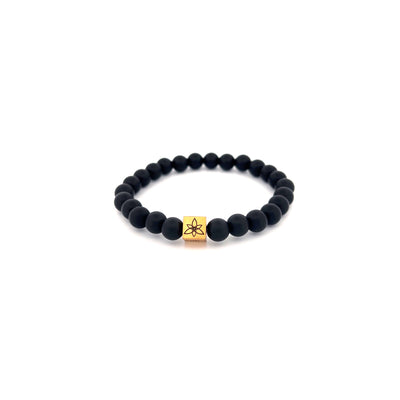 Black Onyx bracelet [8 mm]