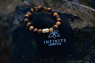 Brown tiger eye bracelet [10mm]