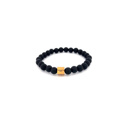 Black Onyx bracelet [8 mm]