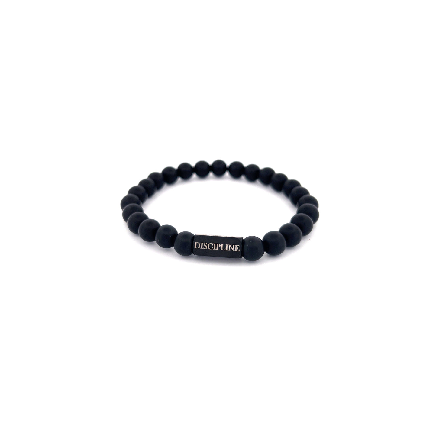 Black Agate D&C bracelet [8 mm]