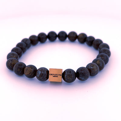 Golden Bronzite bracelet [8 mm]