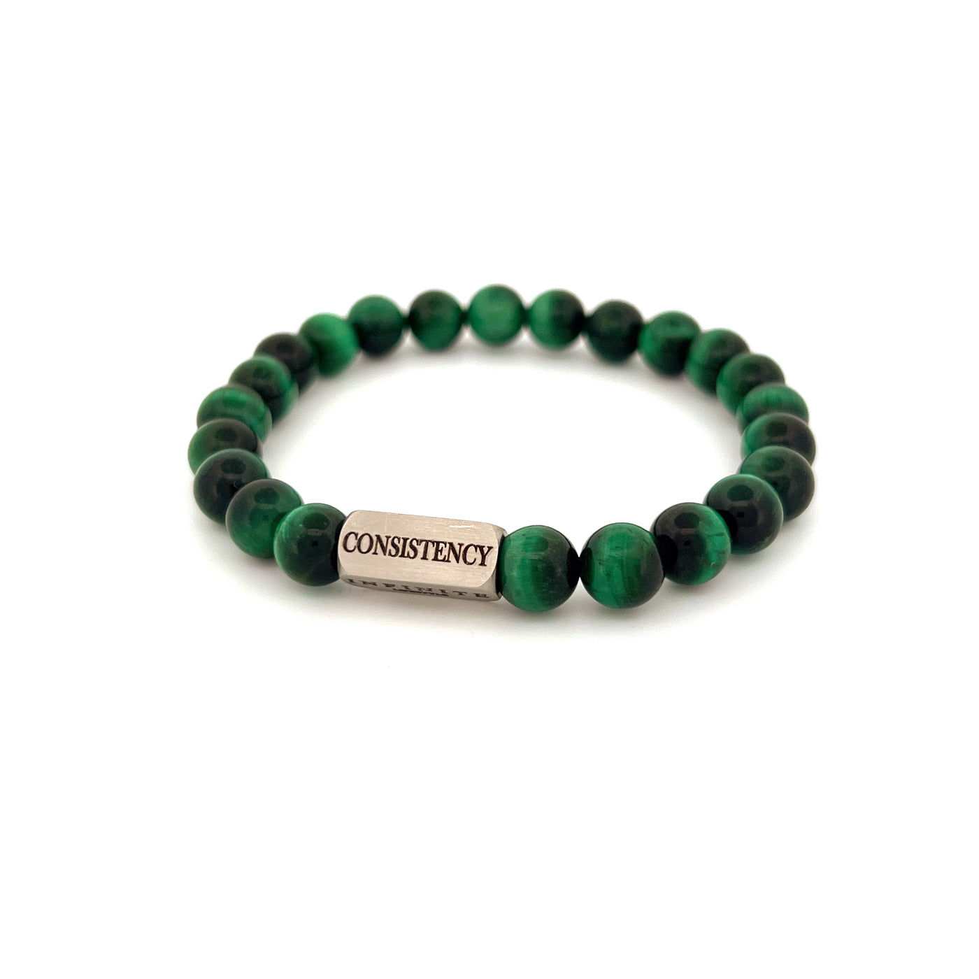 Green Tiger Eye D&C bracelet [8 mm]