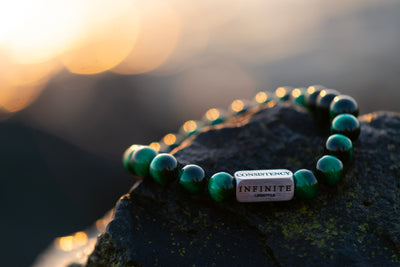 Green Tiger Eye D&C bracelet [8 mm]