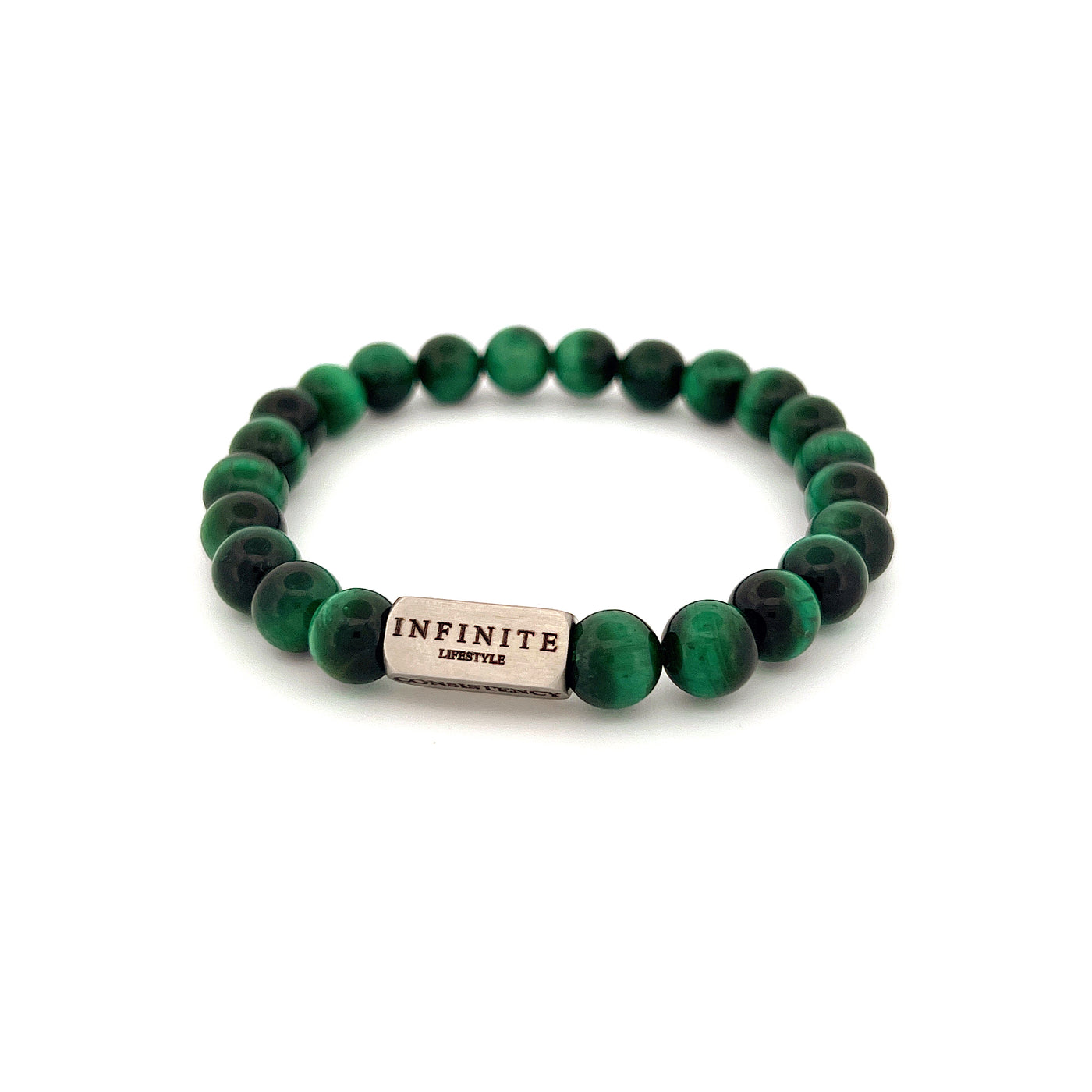 Green Tiger Eye D&C bracelet [8 mm]