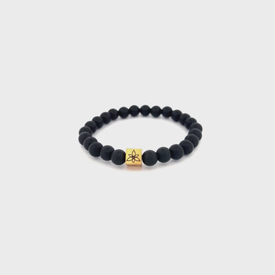 Black Onyx bracelet [8 mm]