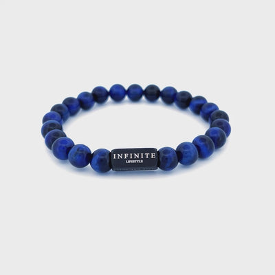 Blue Tiger Eye D&C bracelet [8 mm]