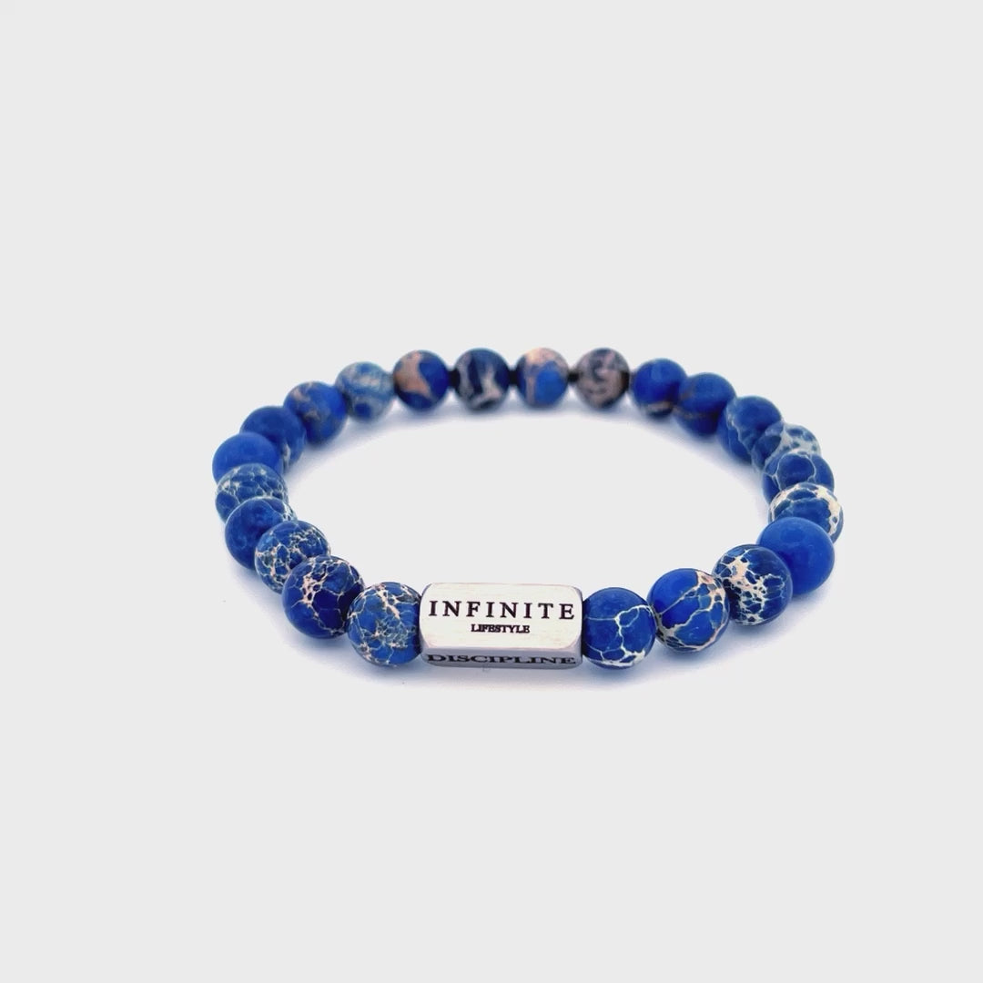 Lapis Lazulli D&C bracelet [8 mm]