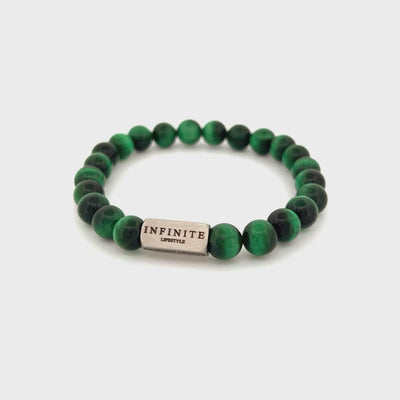 Green Tiger Eye D&C bracelet [8 mm]