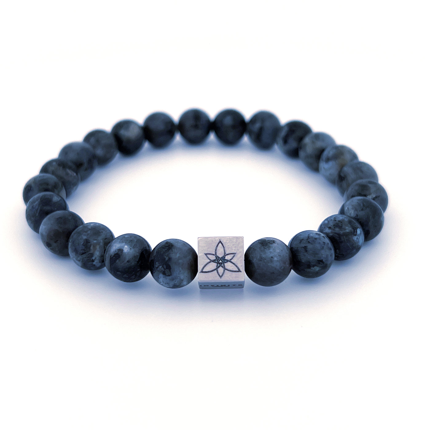Black Labradorite bracelet [8 mm]