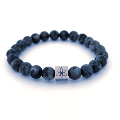 Black Labradorite bracelet [8 mm]
