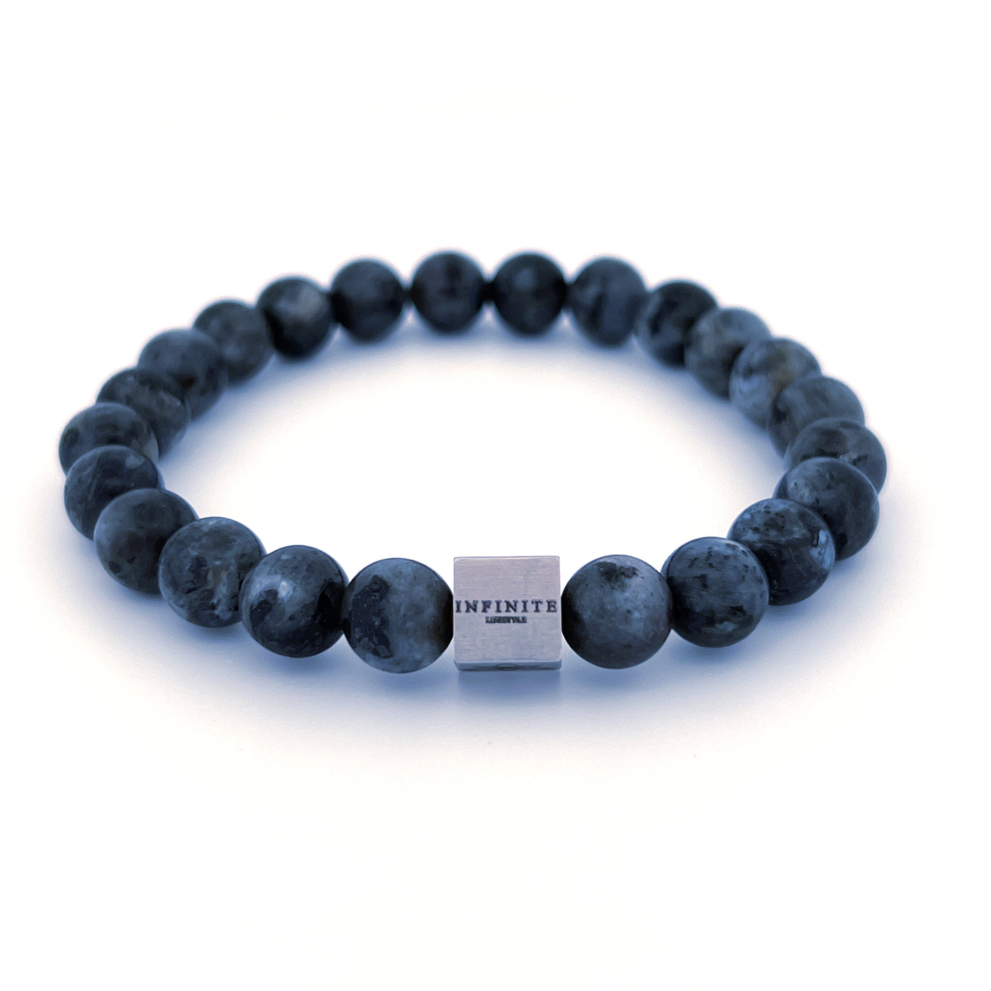Black Labradorite bracelet [8 mm]