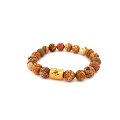 Picture Jasper bracelet [10 mm]