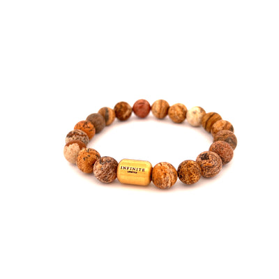 Picture Jasper bracelet [10 mm]